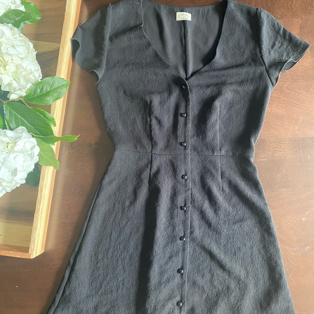 Wilfred Black Nazaire Mini Dress